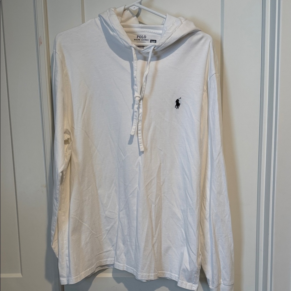 Polo Ralph Lauren White Hoodie